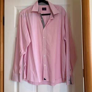 UNTUCKit Light Pink Striped Shirt